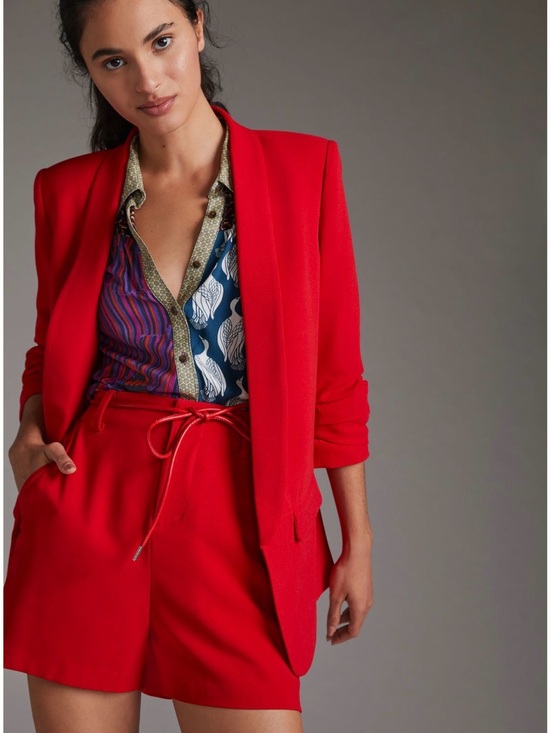 Anthropologie Jackets & Blazers - Mare Mare x Anthropologie Red Two Piece Set- Blazer M and Shorts L